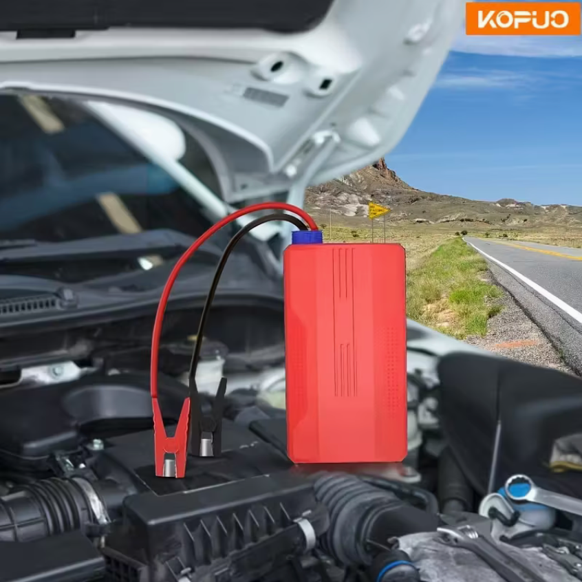 Portable Car Battery Jump Starter Emergency Power Bank, starts up to 6L vehicles - Image 4