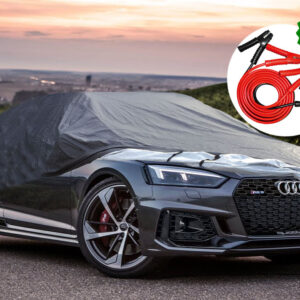 Cubierta protectora impermeable de coche HD verano invierno todo clima lluvia nieve hielo-
