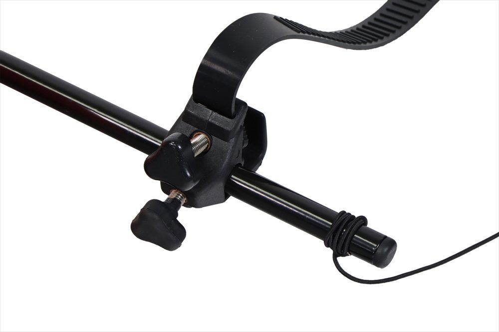 PAIR OF ROCK STEADY TOWING MIRRORS CLAMP ON MIRROR CONVEX + FLAT CAR CARAVAN - Image 4