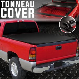 PARA CHEVY SILVERADO/GMC SIERRA 99-07 PLATAFORMA 6,5 FT VINILO SUAVE CUBIERTA ENROLLABLE-