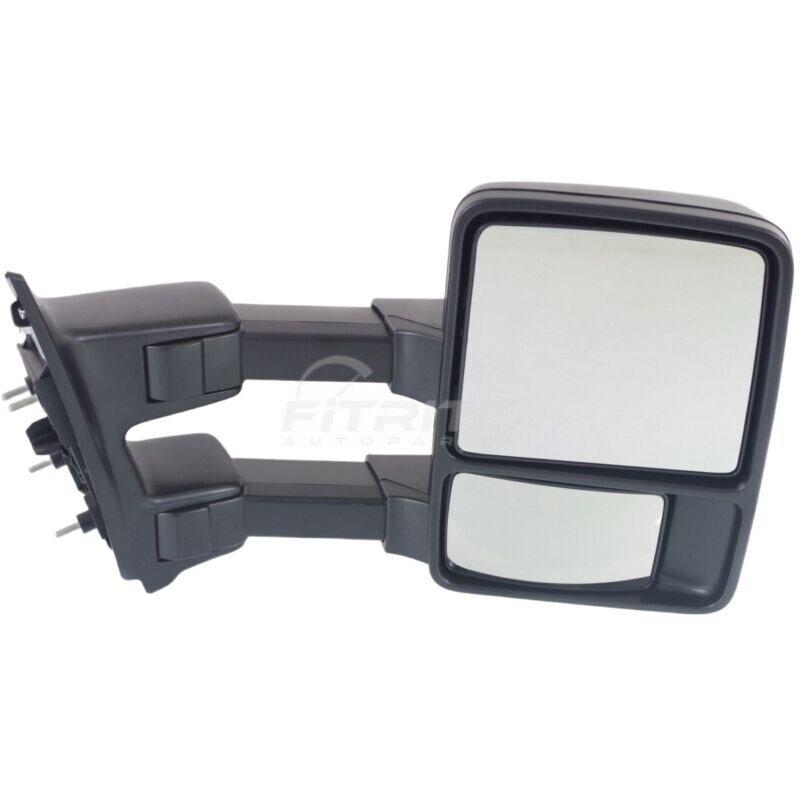 Juego de 2 espejos retrovisores de remolque plegables manuales diestros y diestros Ford F-250 Super Duty para 2008-12- - Image 3