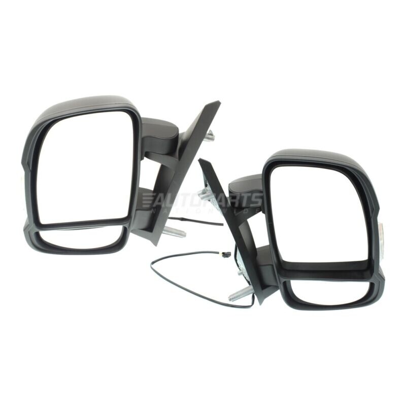 Nuevo espejo retrovisor delantero izquierdo derecho para Ram Promaster 1500 2014-2021 sin remolque-