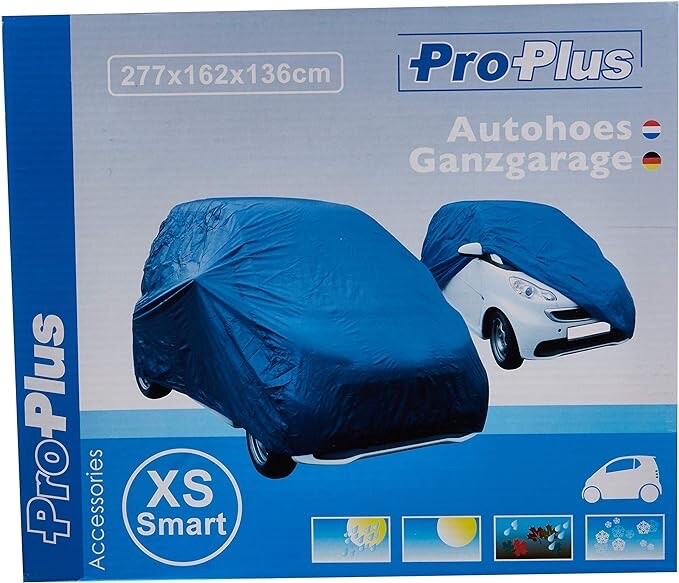 Cubierta de coche inteligente ProPlus 610084, extra pequeña 4 estaciones nieve protección UV- - Image 2