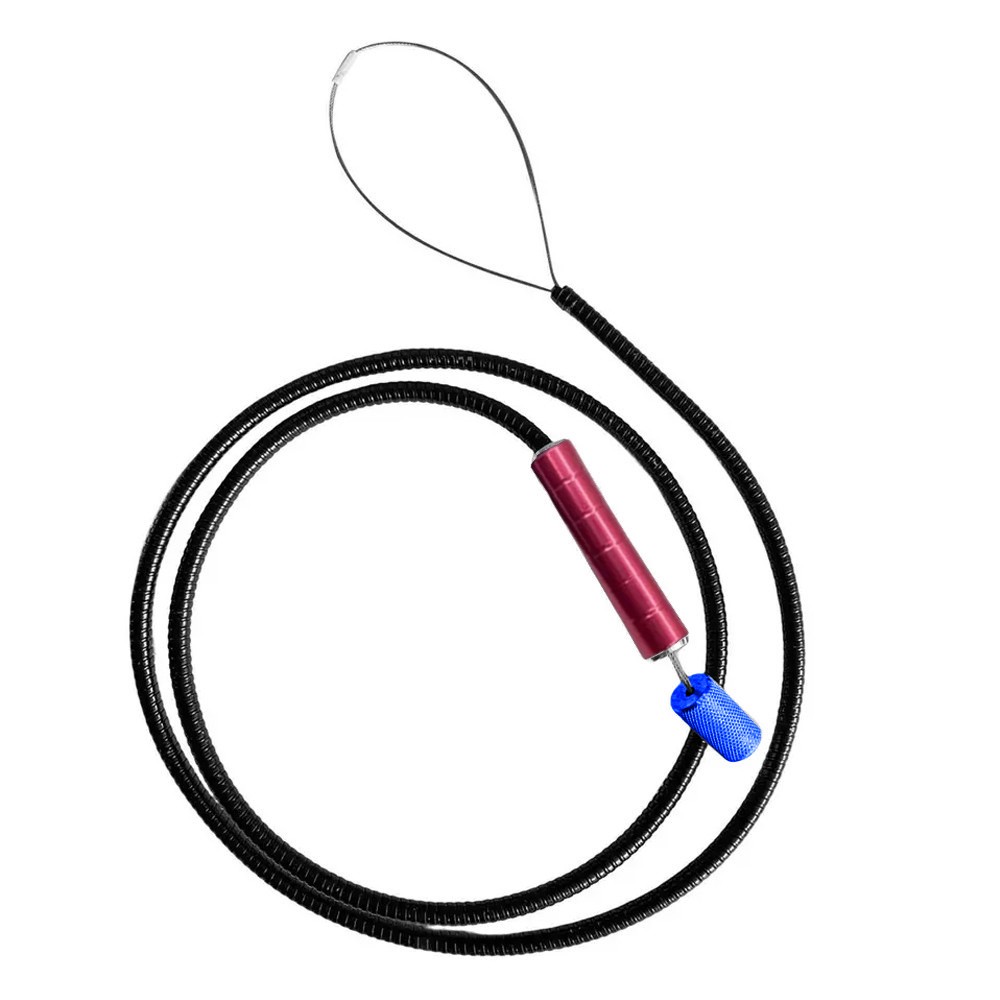 Herramienta de desbloqueo de puerta de coche de acero inoxidable en forma de serpiente de 100 cm/39,37 pulgadas abridor de emergencia-