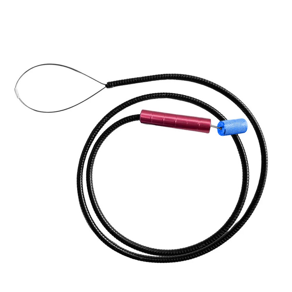 Herramienta de desbloqueo de puerta de coche de acero inoxidable en forma de serpiente de 100 cm/39,37 pulgadas abridor de emergencia- - Image 4