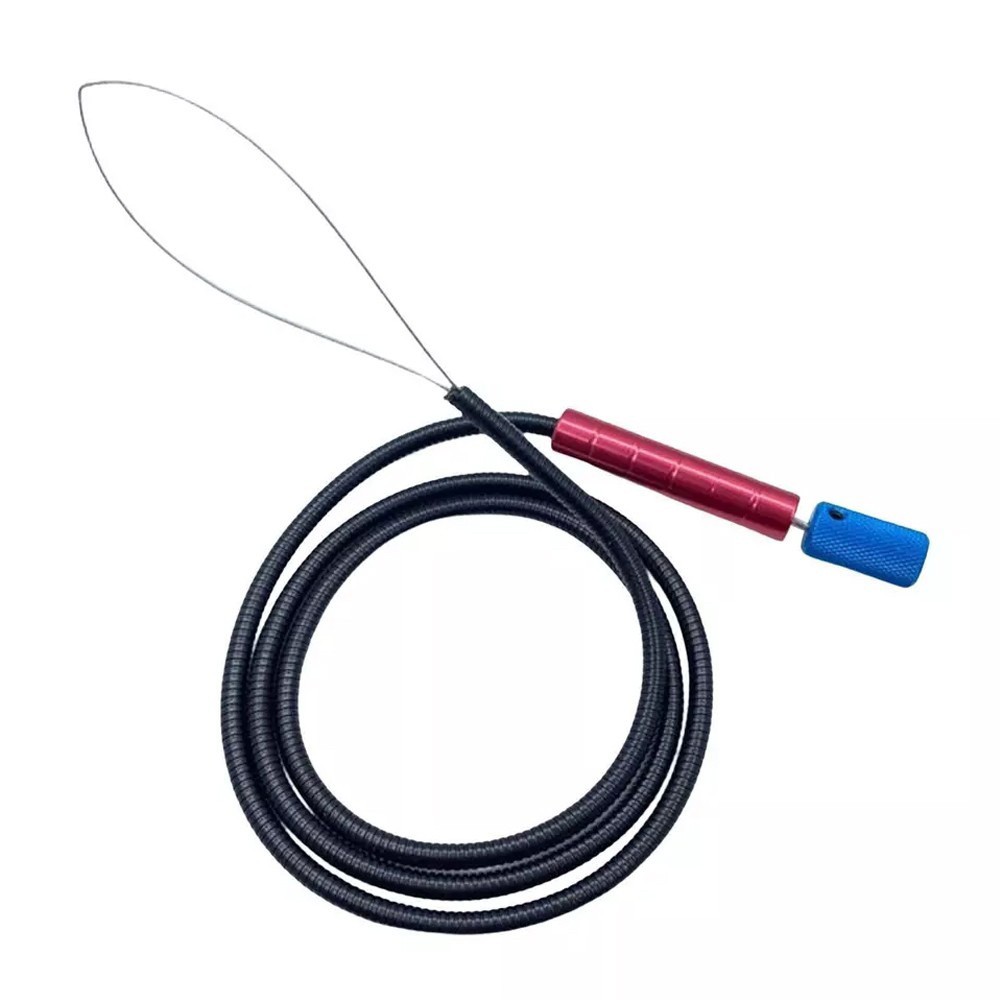 Herramienta de desbloqueo de puerta de coche de acero inoxidable en forma de serpiente de 100 cm/39,37 pulgadas abridor de emergencia- - Image 5