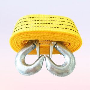 2 PC Automotive Accessories Emergency Trailer Rope Portable Tow for Vehicle