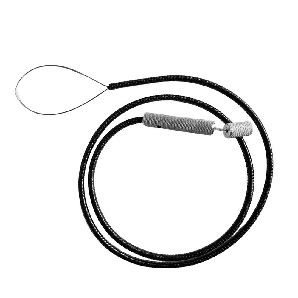 Herramienta de desbloqueo de puerta de coche de acero inoxidable abridor de emergencia 100 cm en forma de serpiente- - Image 2
