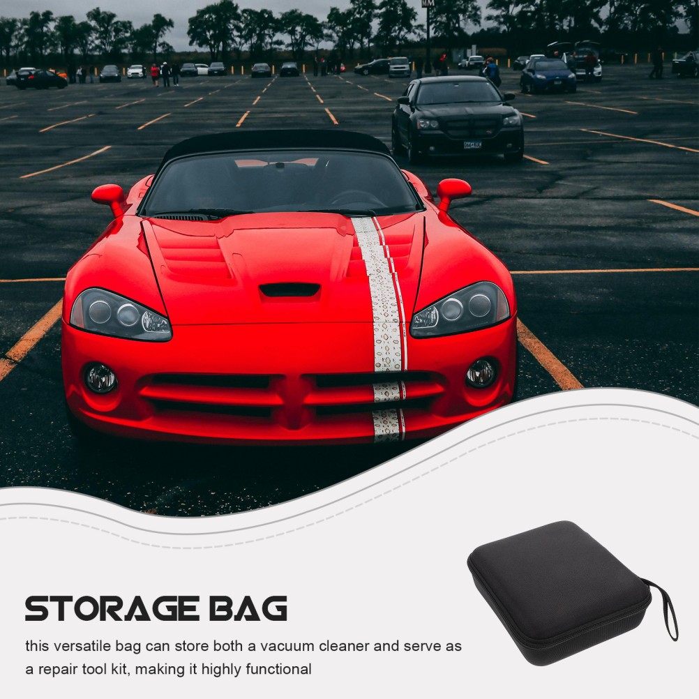 Kit Compresor de Aire Bolsa Bomba Accesorios Automotrices Coche Emergencia- - Image 5