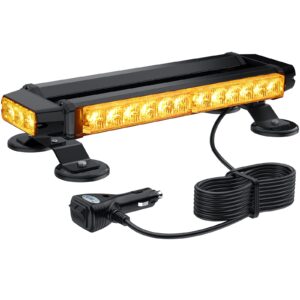 Barra de luces de emergencia para automóvil 30 LED 30W 7 patrones de flash advertencia de recuperación-