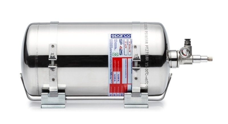 Sistema extintor eléctrico de acero Sparco de 4,25 litros - Seguridad automotriz- - Image 2