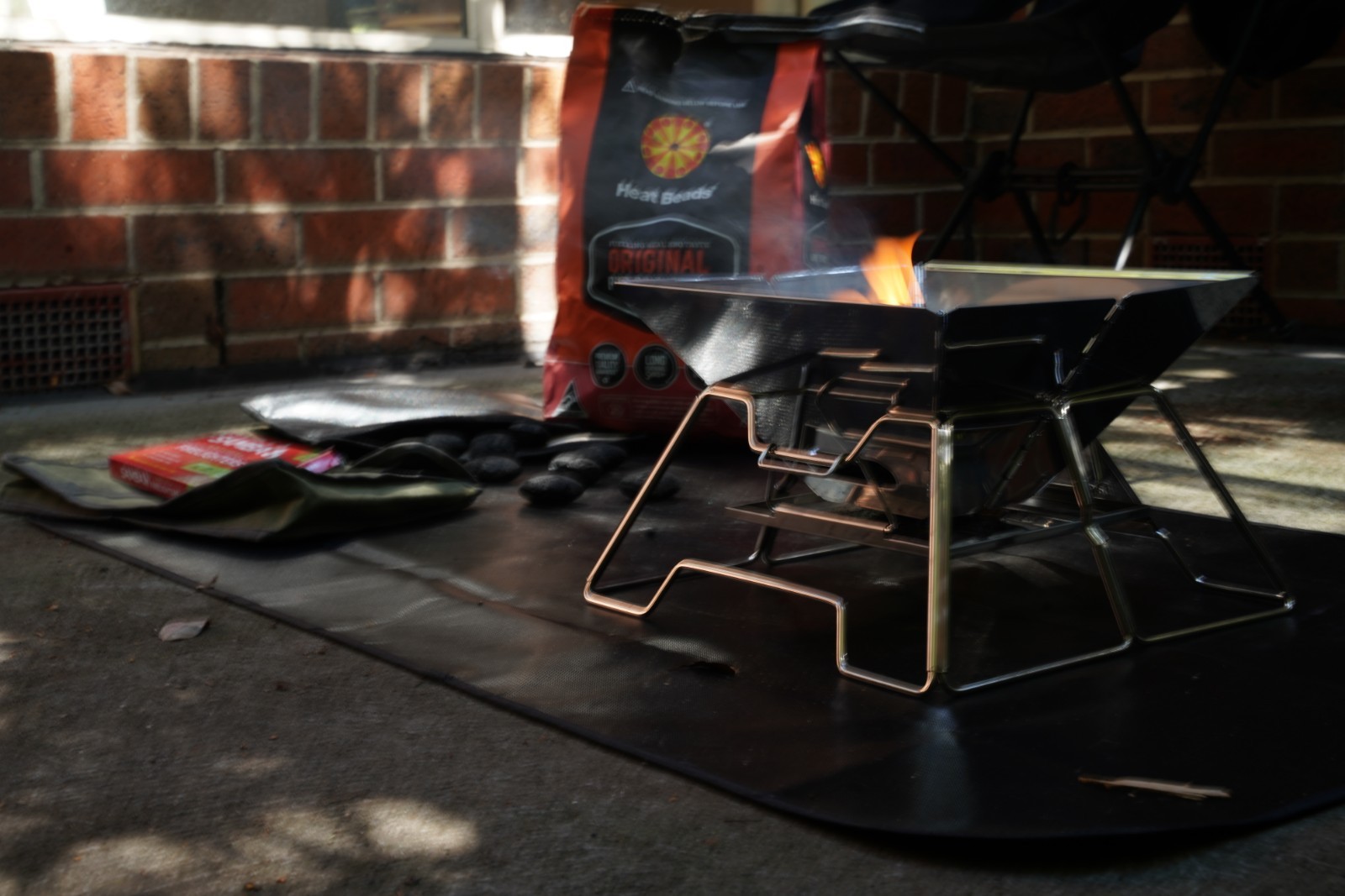 Fire Pit Mat Heat-Resistant Waterproof and Durable Fire Pit Mat for Safe BBQ - Image 2
