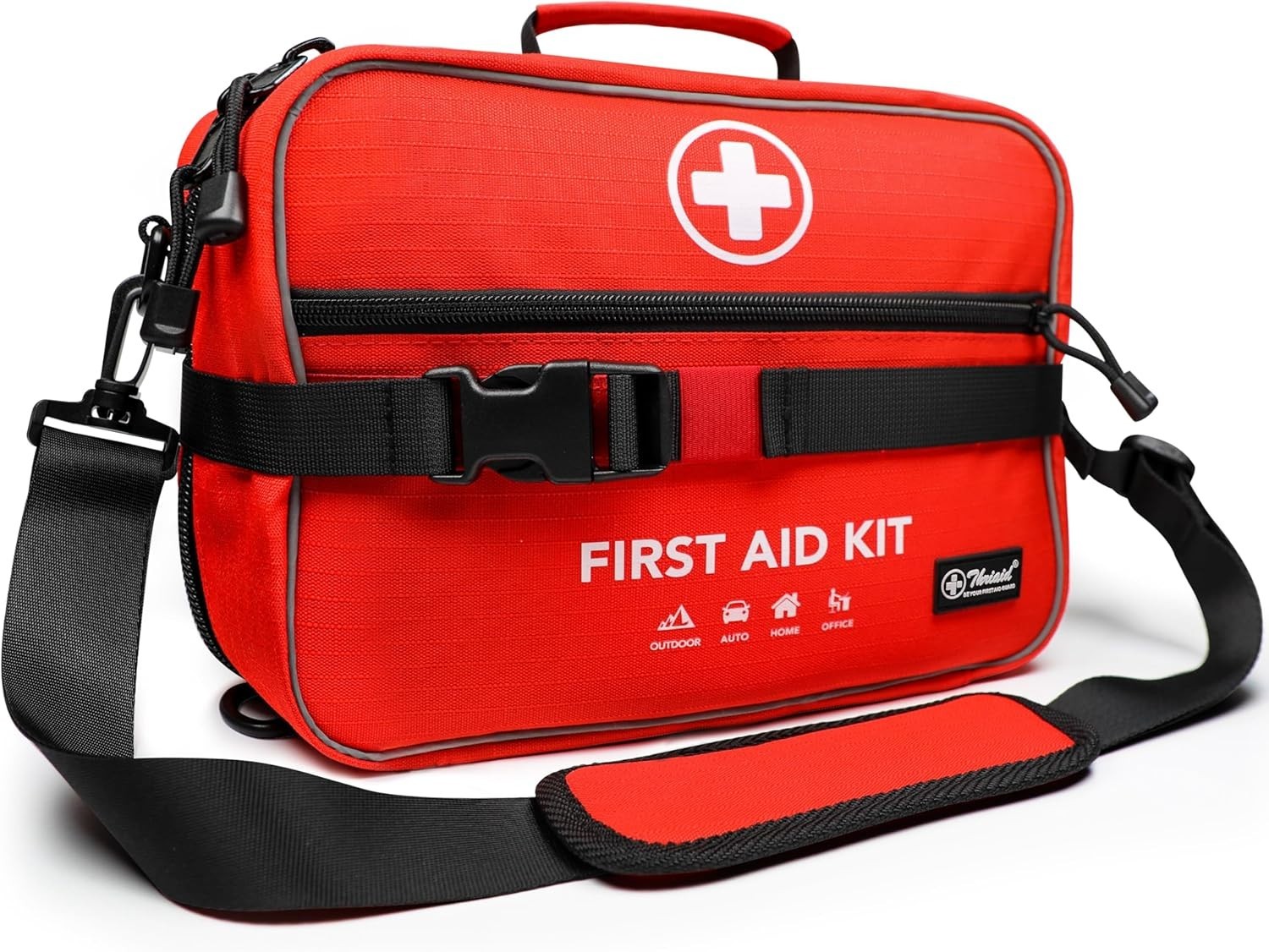Kit de Primeros Auxilios Impermeable Médico Kits de Emergencia Suministros de Trauma Hogar Oficina Coche- - Image 3