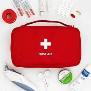 KIT DE PRIMEROS AUXILIOS EMERGENCIA MÉDICA VIAJE CASA COCHE TAXI TRABAJO BOLSA DE PRIMEROS AUXILIOS-