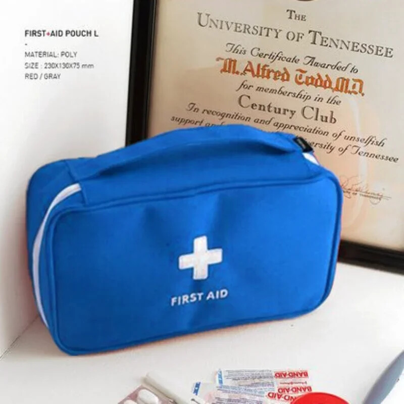 Kits de primeros auxilios grandes vacíos portátiles al aire libre camping supervivencia desastre terremoto- - Image 3
