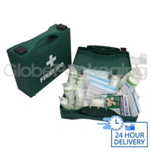 5 x 10 KITS DE PRIMEROS AUXILIOS HSE - LUGAR DE TRABAJO TAXI A CASA BARCO CARAVANA *ESTUCHE RÍGIDO*-
